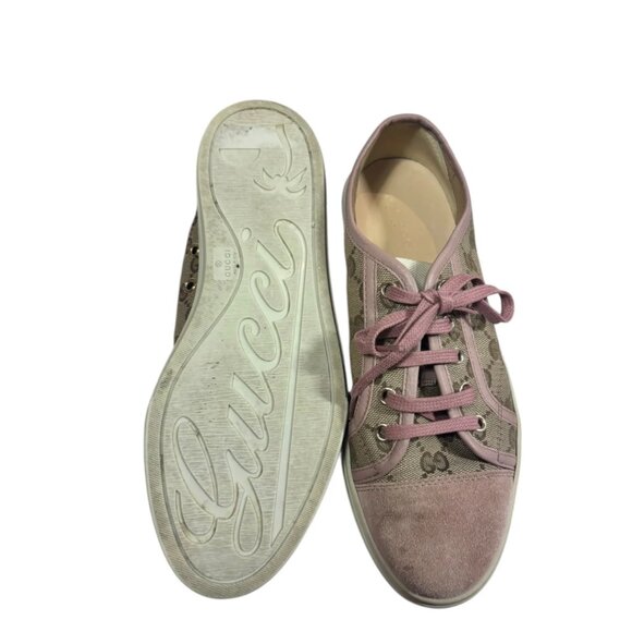 Gucci Beige + Pink Shoes, 39 - Picture 3 of 3